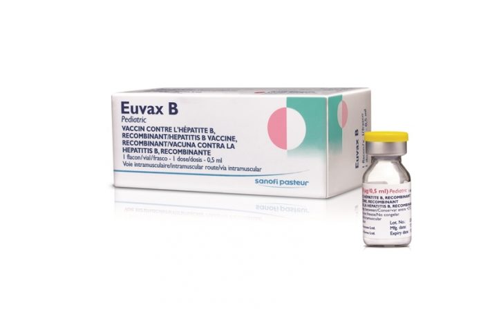 EUVAX B (ADULT) VACCINE 1ML