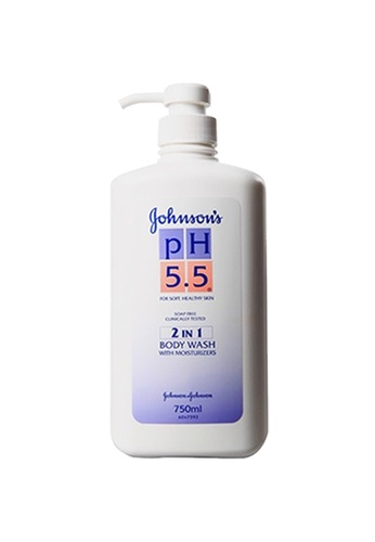 Johnson's pH 5.5 2 In 1 Body Wash 750ml