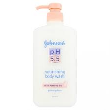 Johnson's PH 5.5 Body Wash Almond Oil 750ml