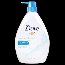 Dove Gentle Exfoliating Body Wash 1L