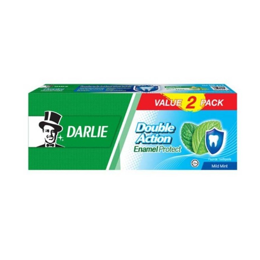 Darlie Enamel Protect Mild Mint Fluoride 200g Pack-Of-2