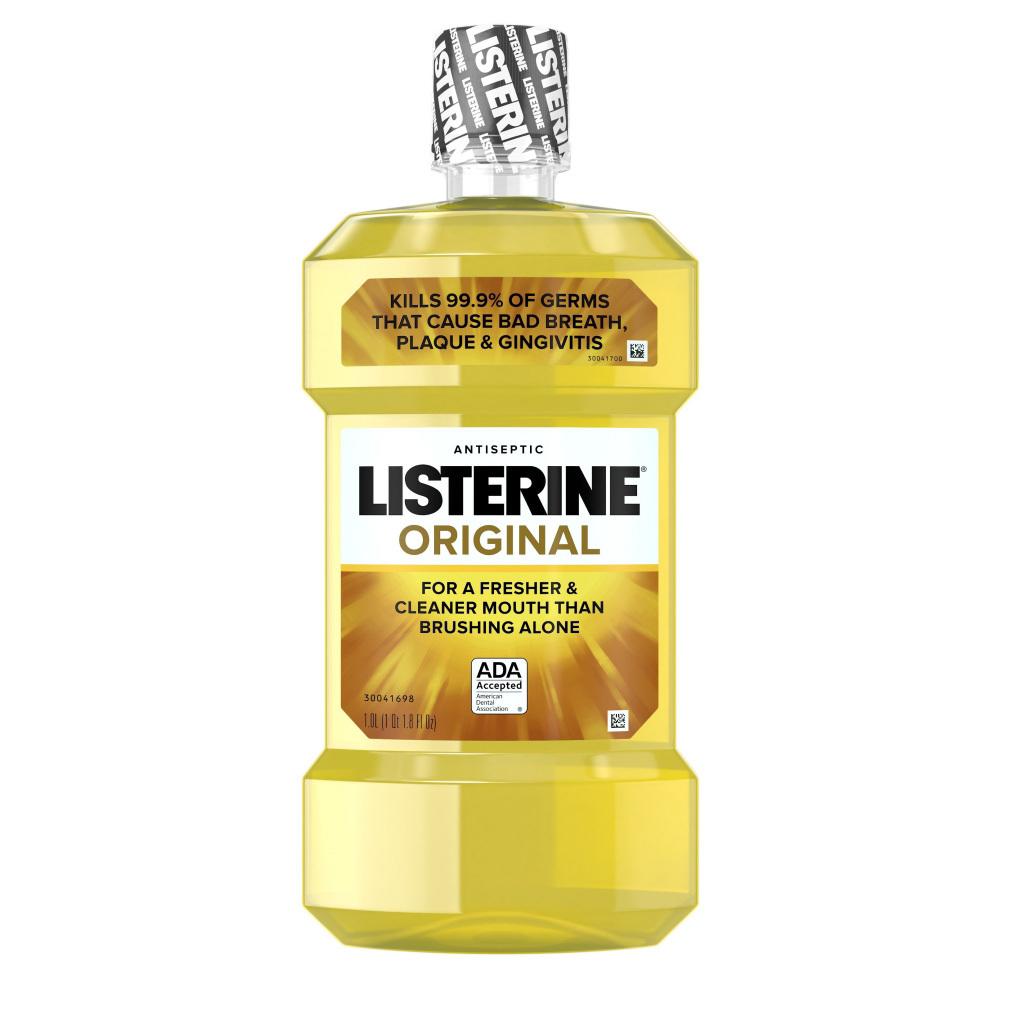 Listerine Mouthwash Original 750ml- Pack Of 2