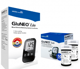 GLUNEO LITE BLOOD GLUCOSE METER KIT