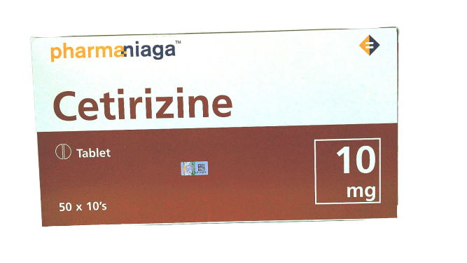 CETIRIZINE 10MG