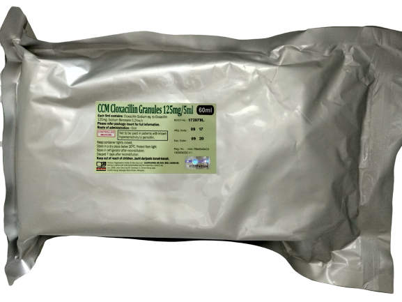 CLOXACILLIN 125MG/5ML SYRUP 60ML