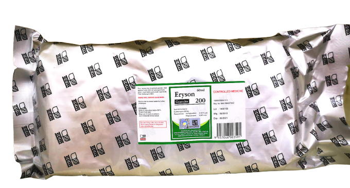 ERYSON GRANULES 200MG/5ML 