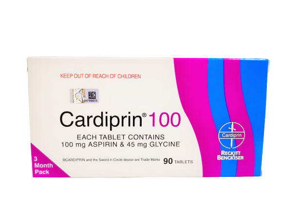 CARDIPRIN 100MG 90'S (Z)