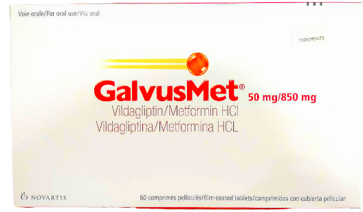 GALVUSMET 50/850MG 