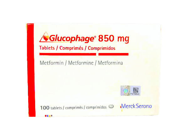 GLUCOPHAGE 850MG