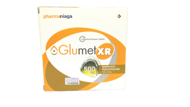GLUMET XR 500MG