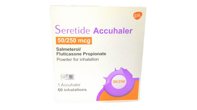 SERETIDE ACCUHALER 50/250MCG
