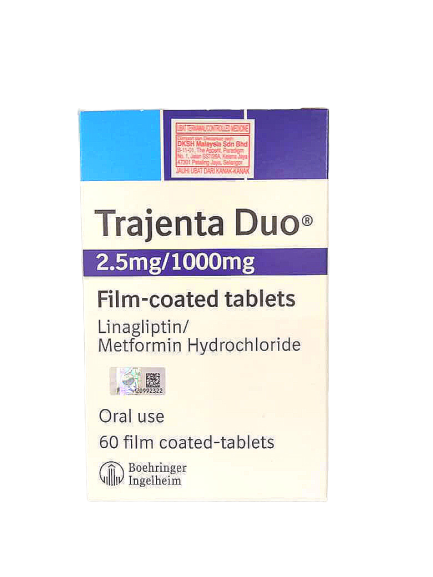 TRAJENTA DUO 2.5/1000MG