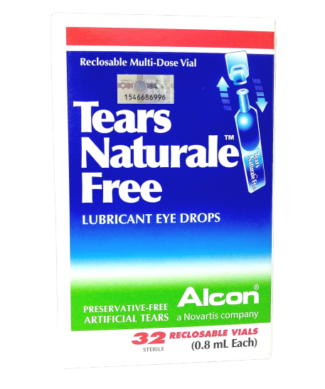 TEAR NATURALE FREE UD EYE DROP 0.8ML