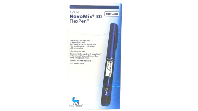 NOVOMIX 30 FLEXPEN INSULIN 100IU/ML 3ML