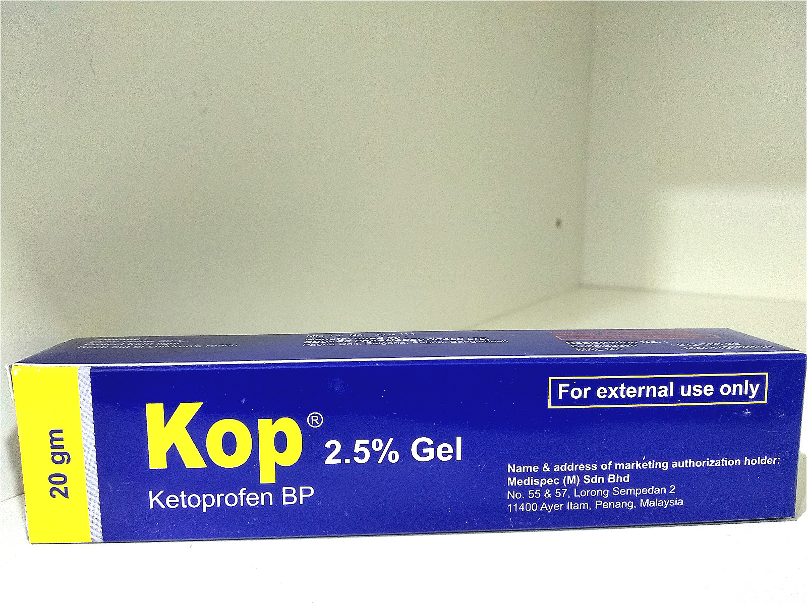 KOP GEL 20G
