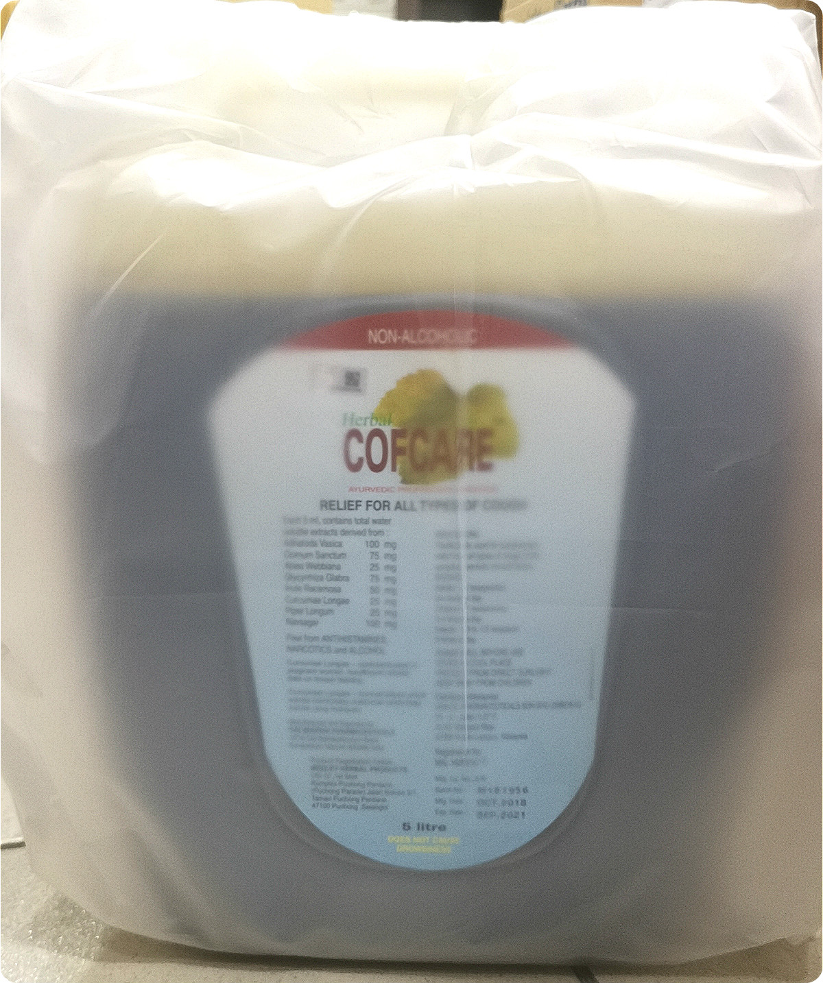 COFCARE SYRUP 5L