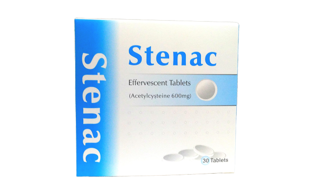 STENAC 600MG EFFERVESCENT
