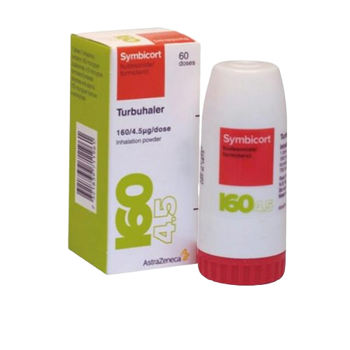 SYMBICORT 160/4.5MCG TURBOHALER 60D