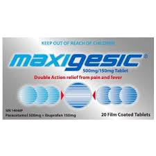 MAXIGESIC 500/150MG