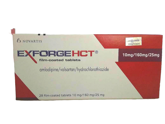 EXFORGE HCT10/160/25MG